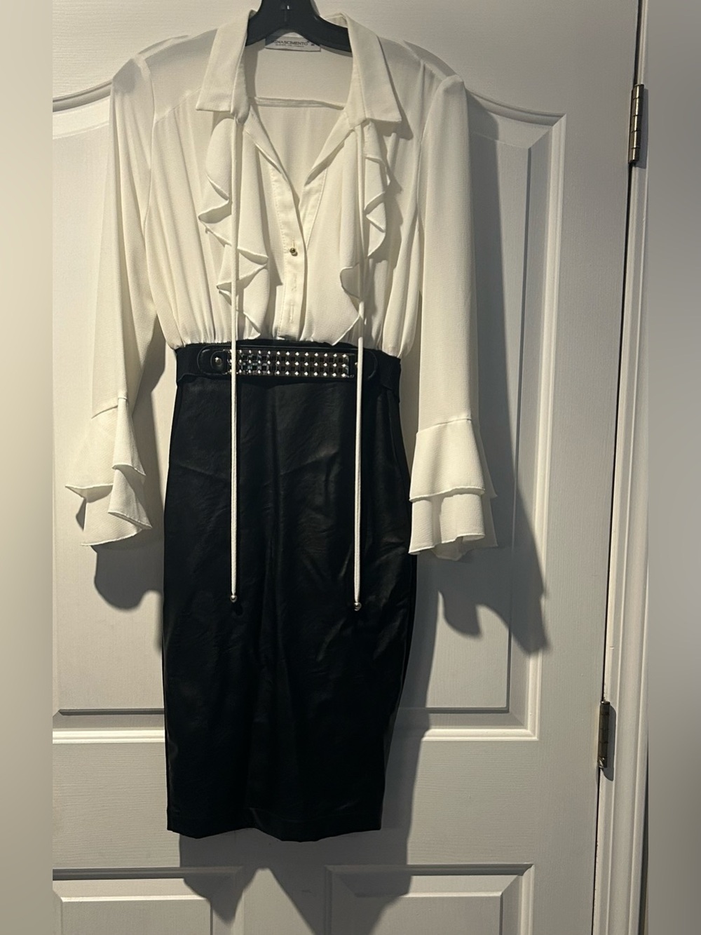 Stunning Rinascimento (Made in Italy) 2-in-1 Mixed-Media Dress